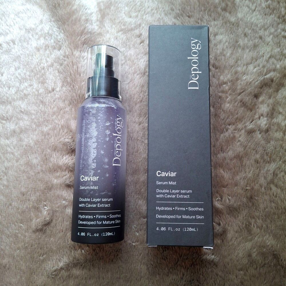 Depology Double Layer Serum Mist with Caviar Extract - 4.06 fl oz, New, K-Beauty